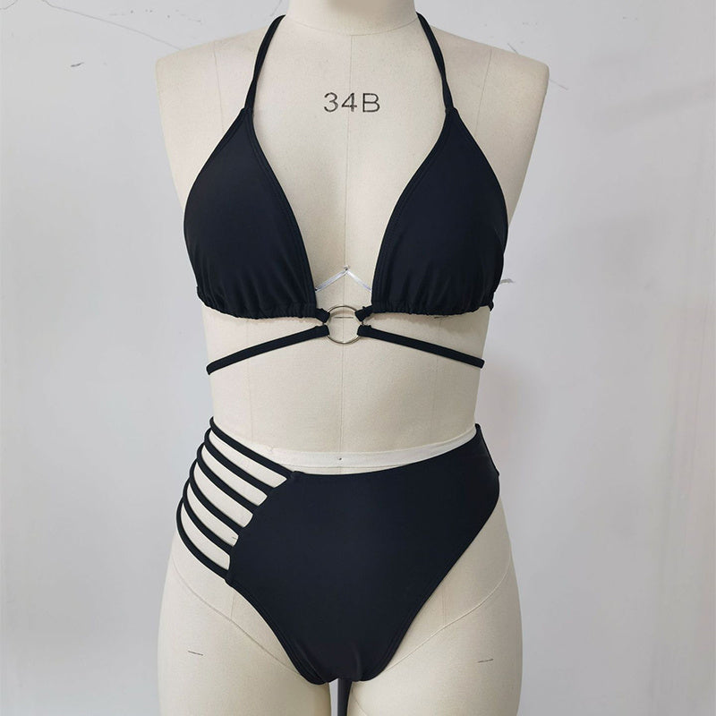 Two-piece Halter Neck Bikini